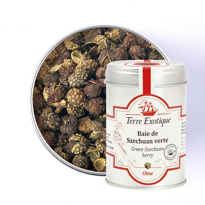 Grønne szechuan bær 30g