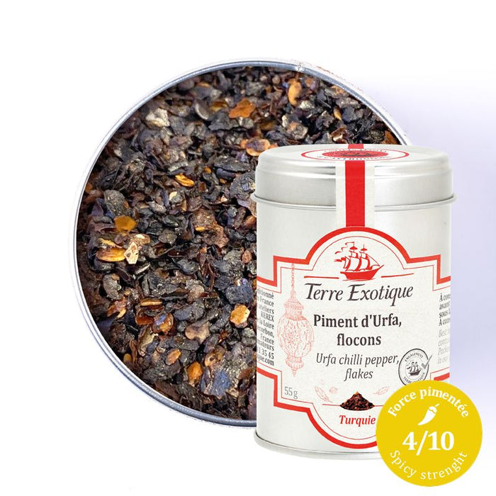 Urfa chili peber, flager 55g