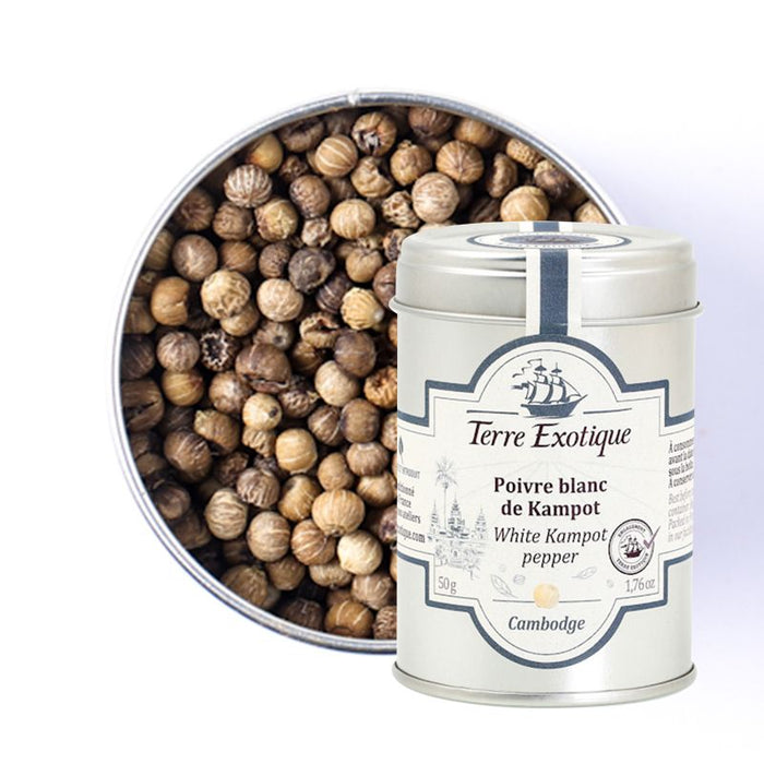 Hvid peber Kampot 60g