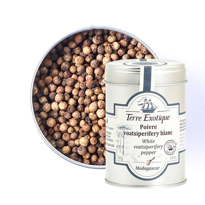Voatsiperifery peber hvid, Madagaskar 50g