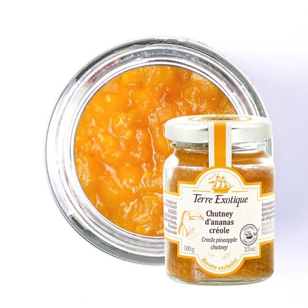 Kreolsk ananas chutney 100g